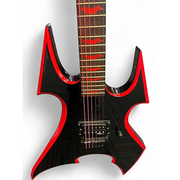Used B.C. Rich ASOBO Avenge Son Of Beast BLACK Solid Body Electric Guitar