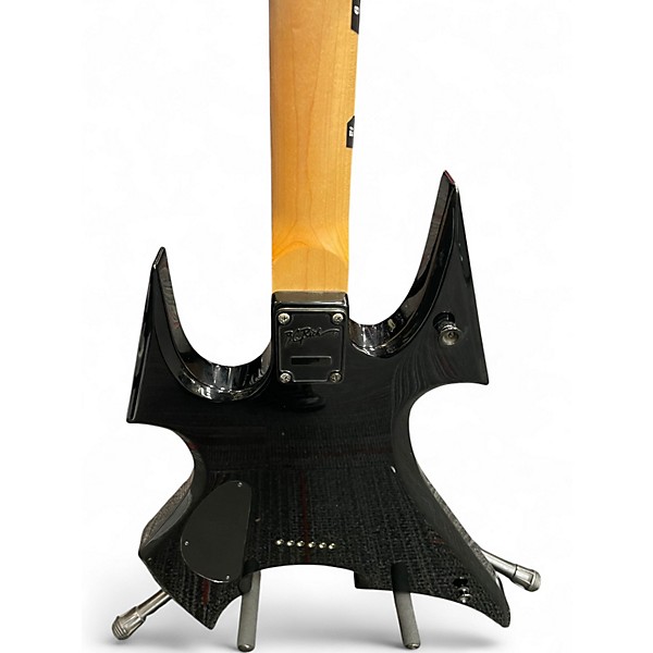 Used B.C. Rich ASOBO Avenge Son Of Beast BLACK Solid Body Electric Guitar