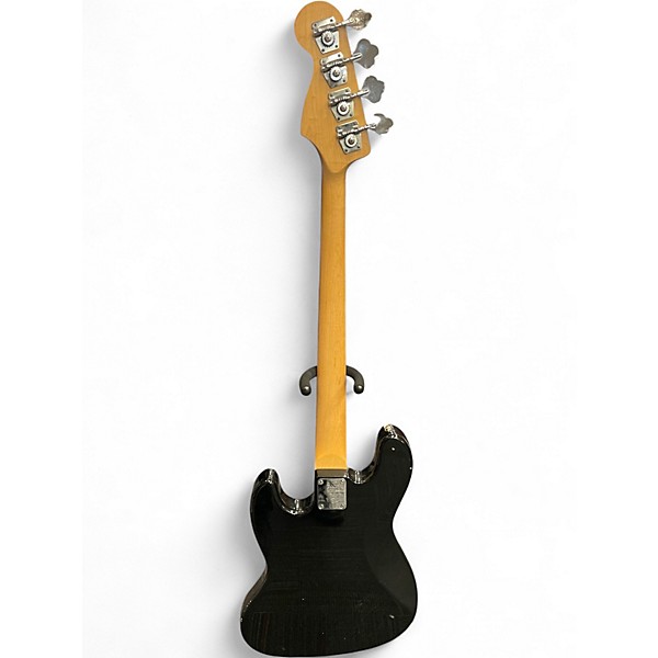 Used Squier Affinity Jazz Bass Black Electric Bass Guitar