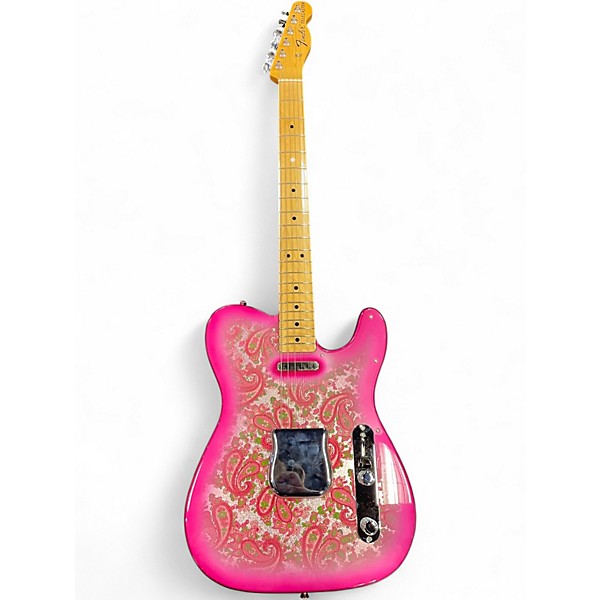 Used Fender MIJ Telecaster PINK PAISLEY Solid Body Electric Guitar