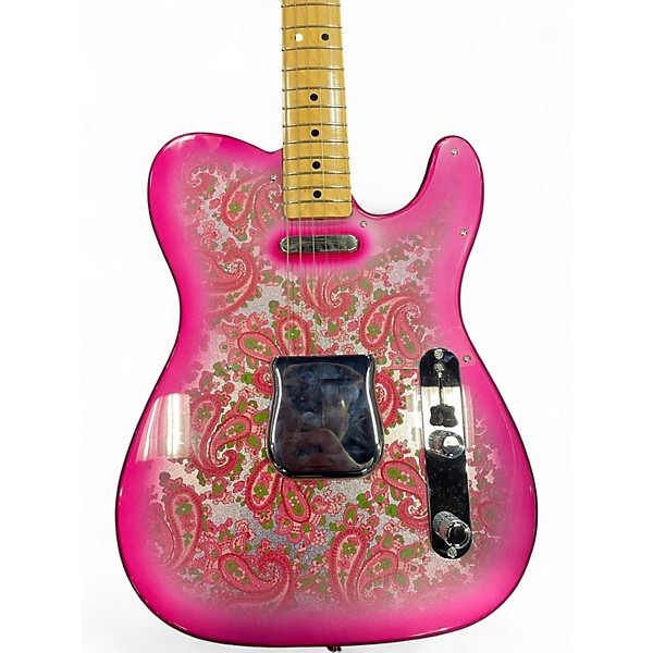 Used Fender MIJ Telecaster PINK PAISLEY Solid Body Electric Guitar