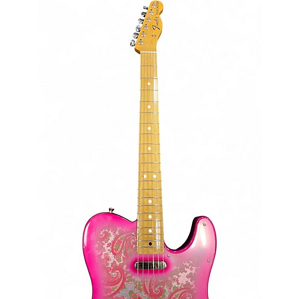 Used Fender MIJ Telecaster PINK PAISLEY Solid Body Electric Guitar