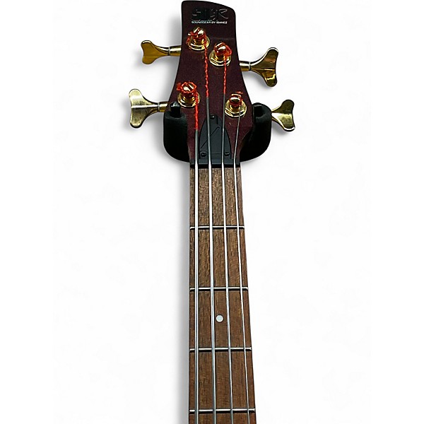 Used Ibanez SR300 eggplant Electric Bass Guitar