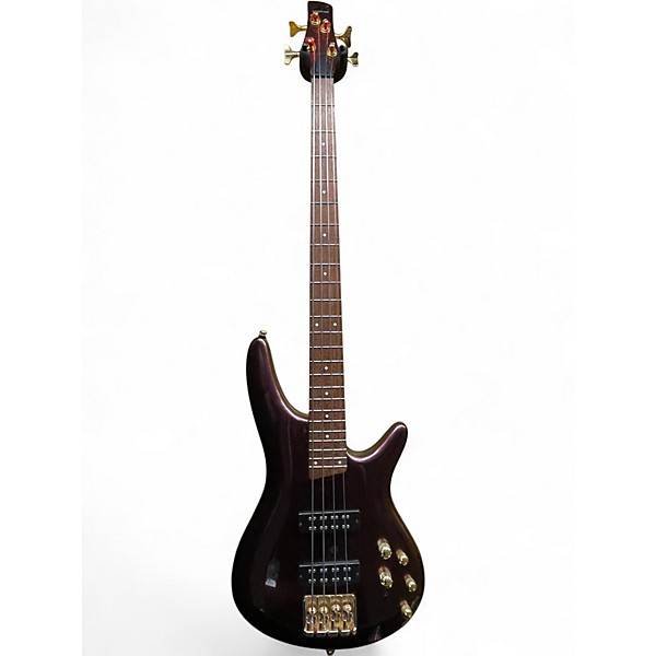 Used Ibanez SR300 eggplant Electric Bass Guitar