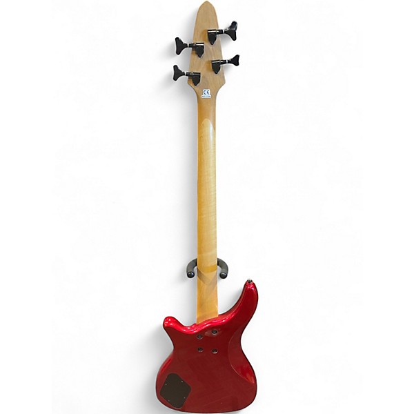 Used Rogue LX200BF Candy Apple Red Electric Bass Guitar