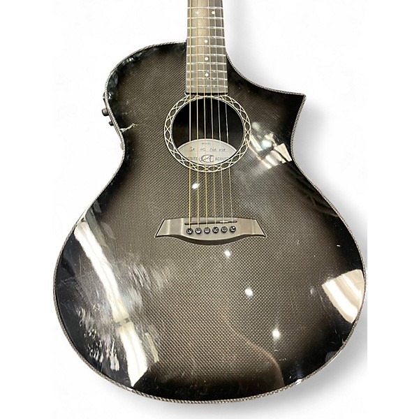 Used Composite Acoustics GX PERFORMER Black Acoustic Electric Guitar