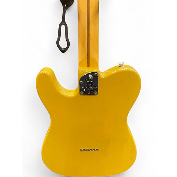 Used Fender American Professional II Telecaster Butterscotch Blonde Solid Body Electric Guitar