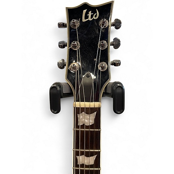 Used ESP LTD EC500 Trans Crimson Red Solid Body Electric Guitar