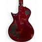 Used ESP LTD EC500 Trans Crimson Red Solid Body Electric Guitar