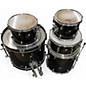 Used Ludwig 5 Piece BACKBEAT BLACK SPARKLE Drum Kit