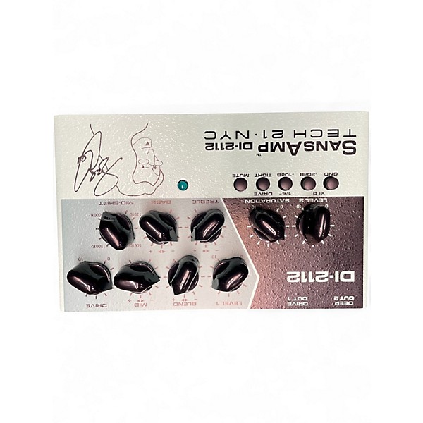 Used Tech 21 GEDDY LEE DI-2112 Bass Effect Pedal