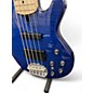 Used Lakland 55-02 Skyline Series 5 String Blue Electric Bass Guitar