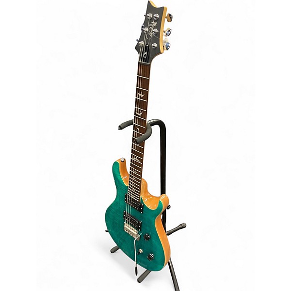 Used PRS SE CE 24 TURQUOISE Solid Body Electric Guitar
