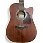Used Ibanez AW54CEOPM Mahogany Acoustic Electric Guitar