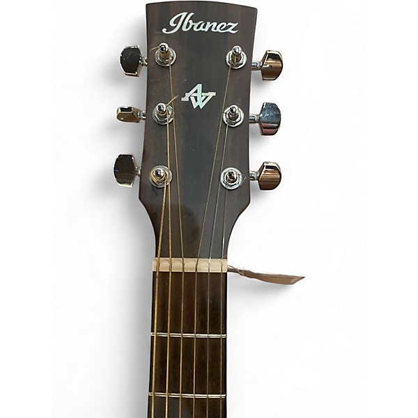 Used Ibanez AW54CEOPM Mahogany Acoustic Electric Guitar