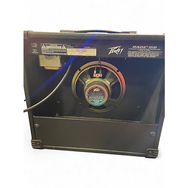 Used Peavey Rage 158 1X8 15W Guitar Combo Amp