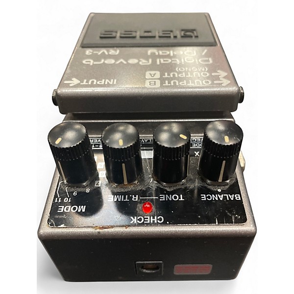 Used BOSS RV3 Digital Reverb Delay Effect Pedal
