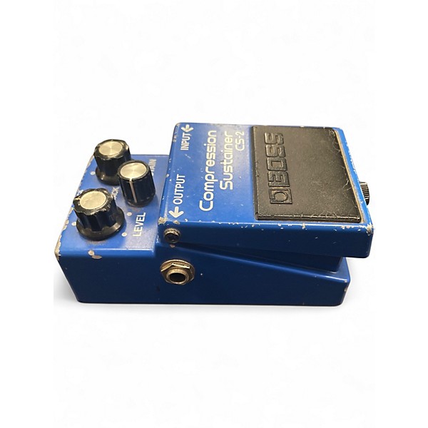 Used BOSS CS2 Compressor Sustainer Effect Pedal