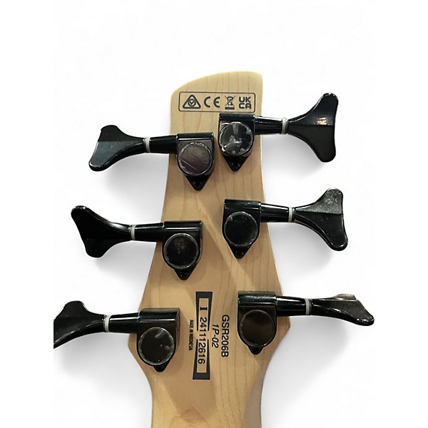 Used Ibanez GSR206 6 String Brown Electric Bass Guitar