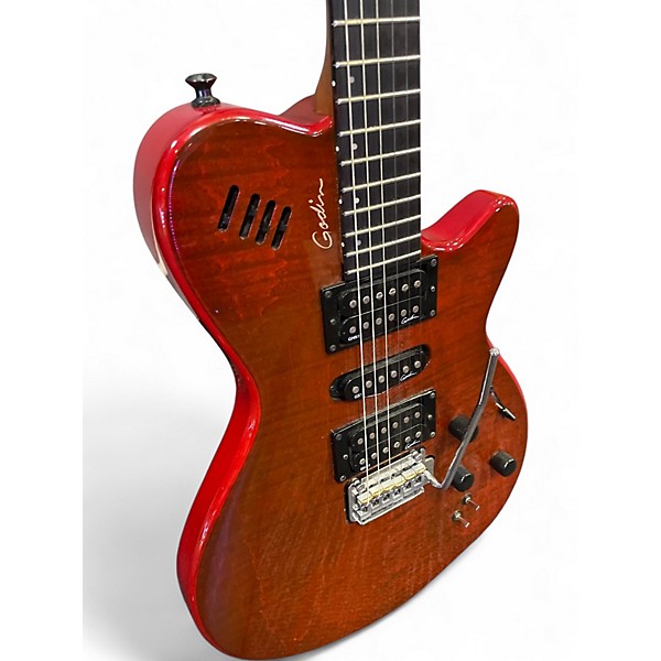 Used Godin XTSA Natural Solid Body Electric Guitar