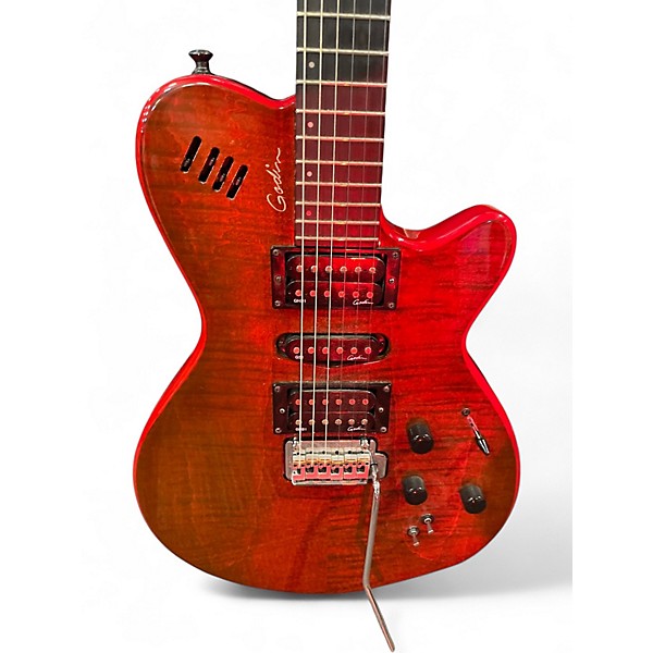 Used Godin XTSA Natural Solid Body Electric Guitar