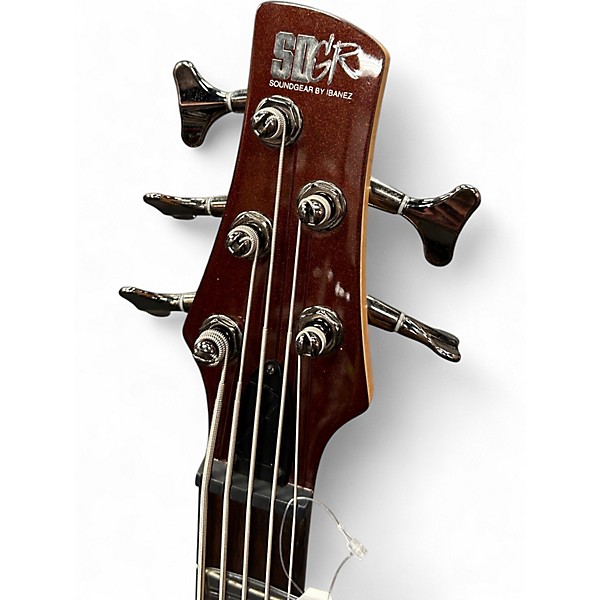 Used Ibanez ST505 Candy Apple Red Electric Bass Guitar