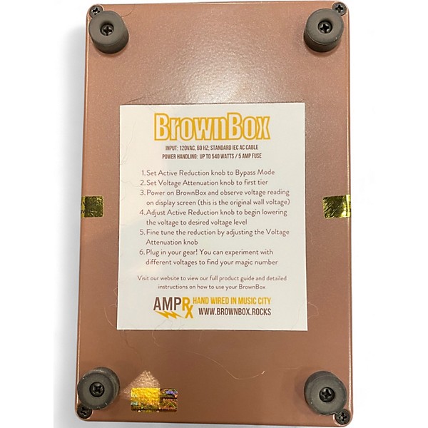 Used BrownBox by AmpRx BROWNBOX Guitar Power Amp