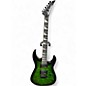 Used Jackson Dinky Standard Trans Green Solid Body Electric Guitar thumbnail