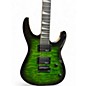 Used Jackson Dinky Standard Trans Green Solid Body Electric Guitar
