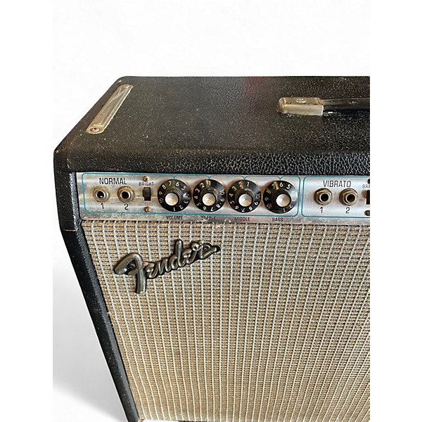 Vintage 1975 Fender Twin Reverb 2x12 Tube Guitar Combo Amp