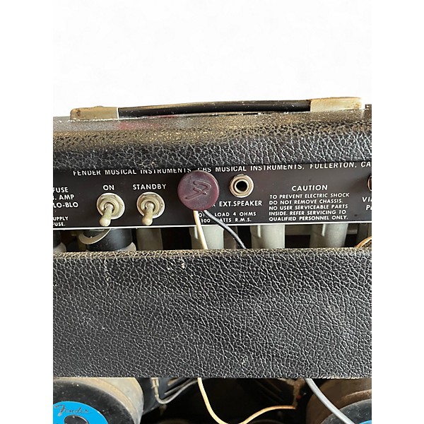 Vintage 1975 Fender Twin Reverb 2x12 Tube Guitar Combo Amp