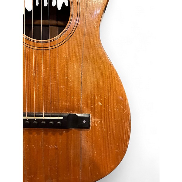 Used Washburn PARLOR Natural Acoustic Guitar