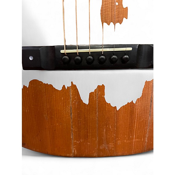 Used Washburn PARLOR Natural Acoustic Guitar