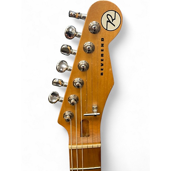 Used Reverend Greg Koch Signature Gristlemaster Butterscotch Solid Body Electric Guitar