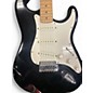 Used Fender SQUIER STRATOCASTER Black Solid Body Electric Guitar