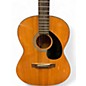 Vintage 1970s Yamaha FG-75 Natural Acoustic Guitar