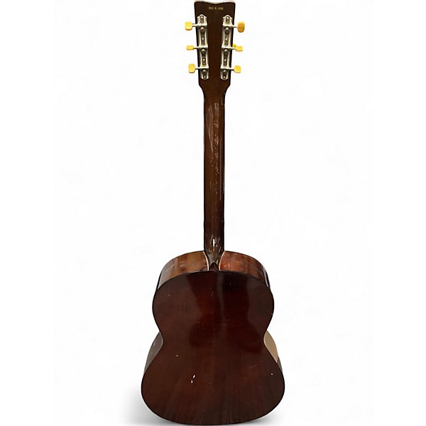 Vintage 1970s Yamaha FG-75 Natural Acoustic Guitar