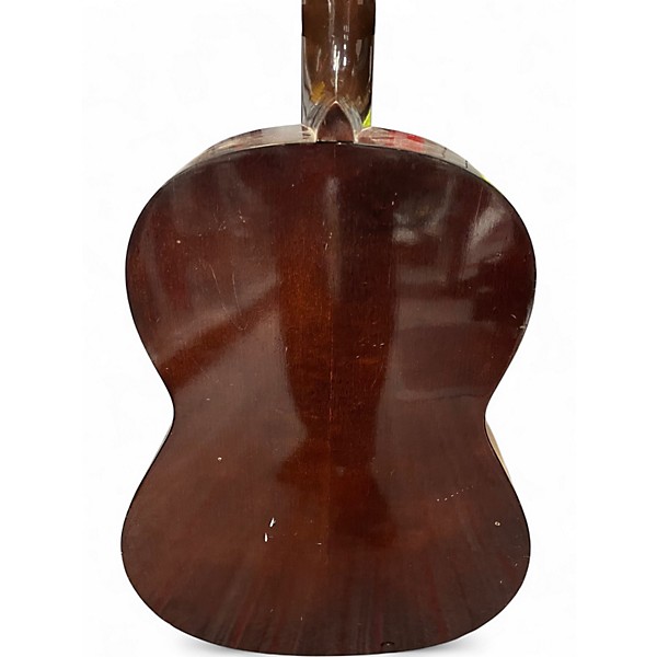 Vintage 1970s Yamaha FG-75 Natural Acoustic Guitar