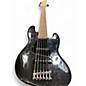 Used Squier Affinity Jazz Bass VI Metallic Black Electric Bass Guitar