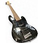Used Squier Affinity Jazz Bass VI Metallic Black Electric Bass Guitar