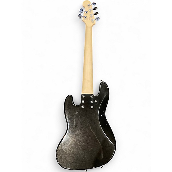 Used Squier Affinity Jazz Bass VI Metallic Black Electric Bass Guitar