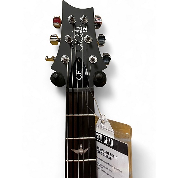 Used PRS SE walnut Solid Body Electric Guitar