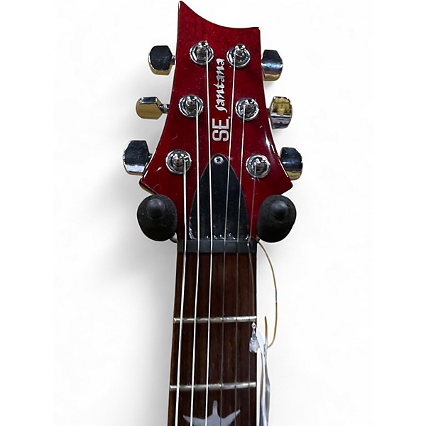 Used Prs SANTANA Red Solid Body Electric Guitar