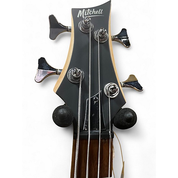 Used Mitchell bass Gray Electric Bass Guitar