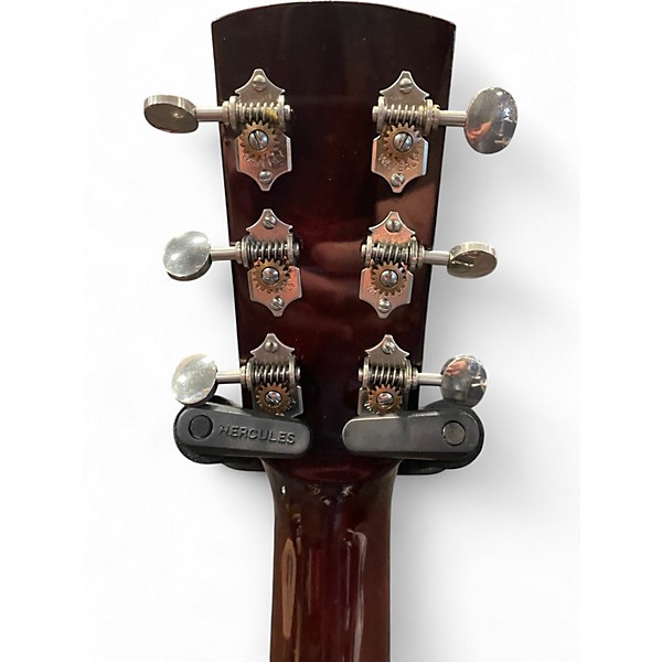 Used Huss & Dalton DS ART DECO 2 Color Sunburst Acoustic Electric Guitar