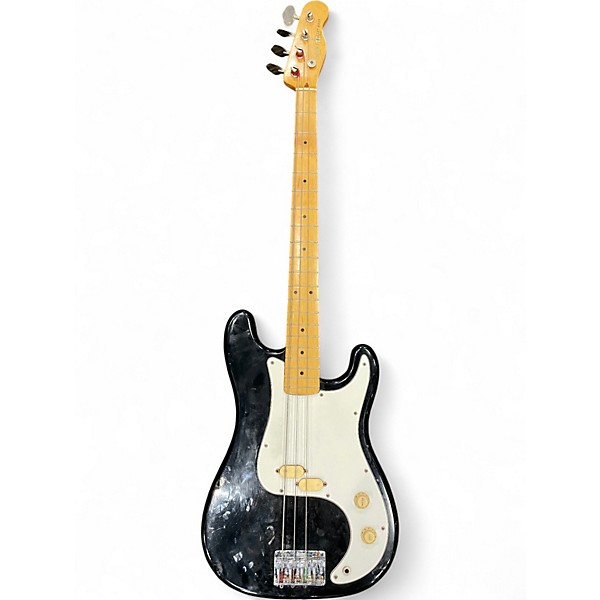 Used Squier BULLET BASS BLACK Electric Bass Guitar