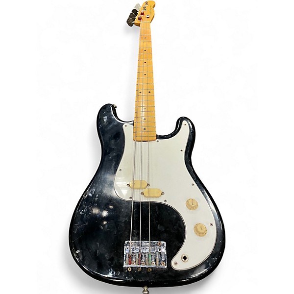 Used Squier BULLET BASS BLACK Electric Bass Guitar