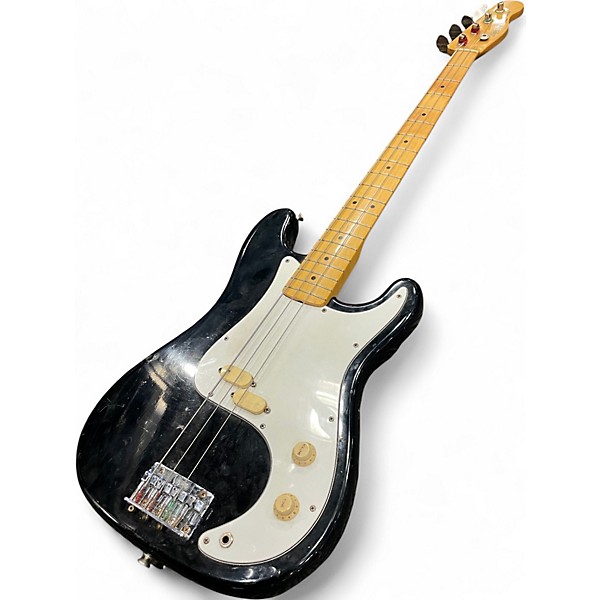 Used Squier BULLET BASS BLACK Electric Bass Guitar