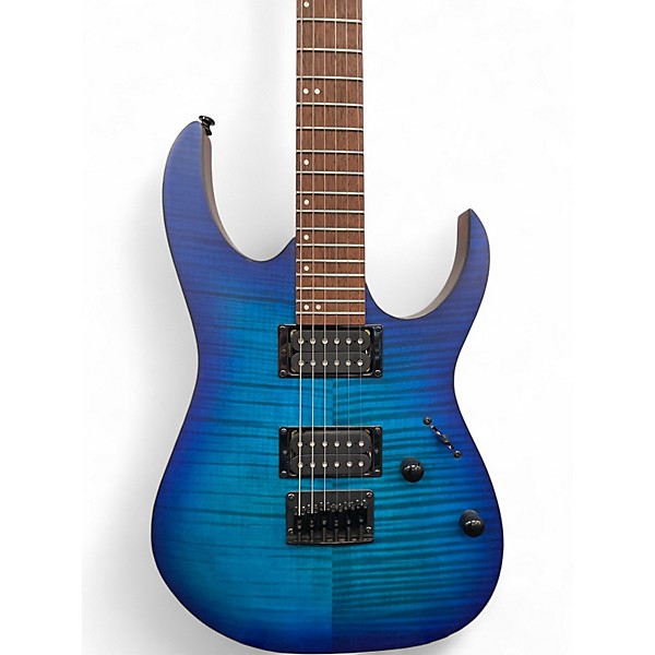 Used Ibanez RG6003FM Blue Sapphire Solid Body Electric Guitar