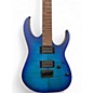 Used Ibanez RG6003FM Blue Sapphire Solid Body Electric Guitar